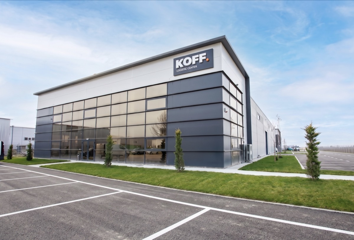 KOFF Distribution warehouse
